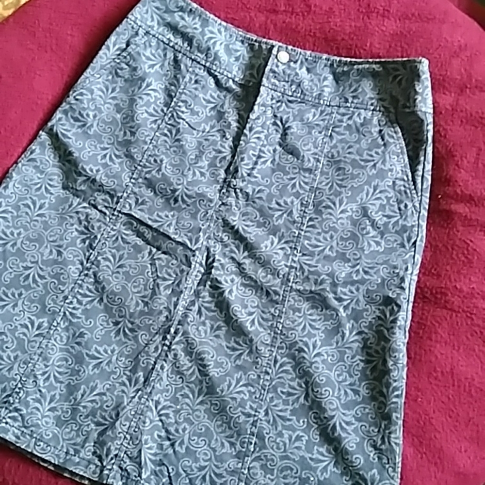Eddie Bauer Corduroy Skirt